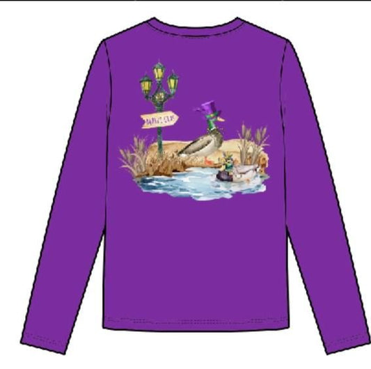 Duck Pond Modal Mardi Gras Shirt