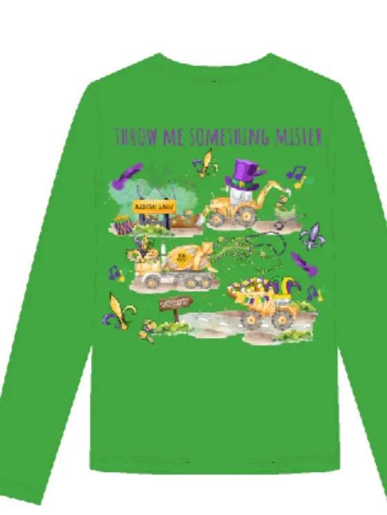 Mardi Gras Tractor Modal Shirt