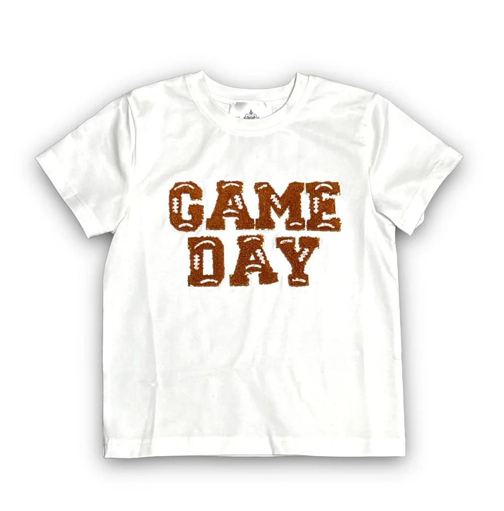 Chenille "Game Day" Tee