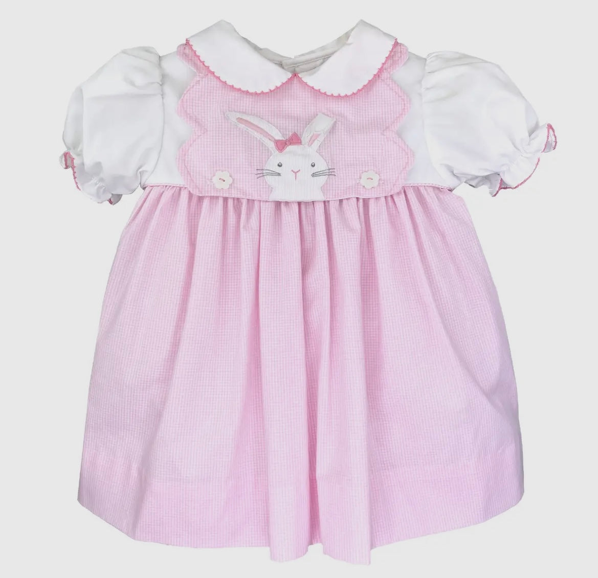 Bunny/Puppy Dress with Removable Bib (Sale)