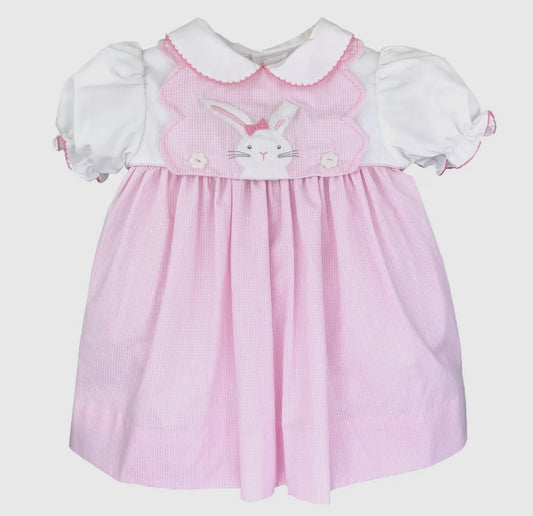 Bunny/Puppy Dress with Removable Bib (Sale)