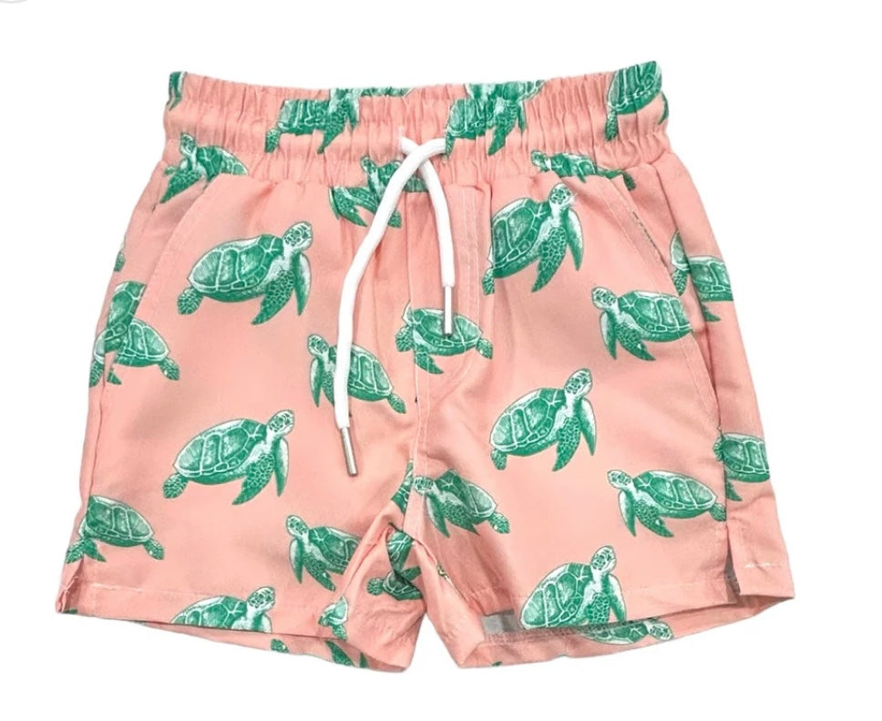 Sea Turtles Swim Trunks