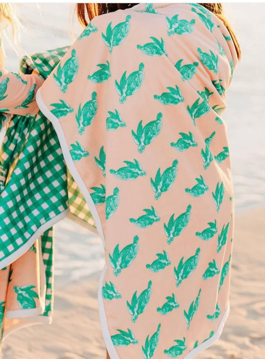 Sea Turtles Swim Towel