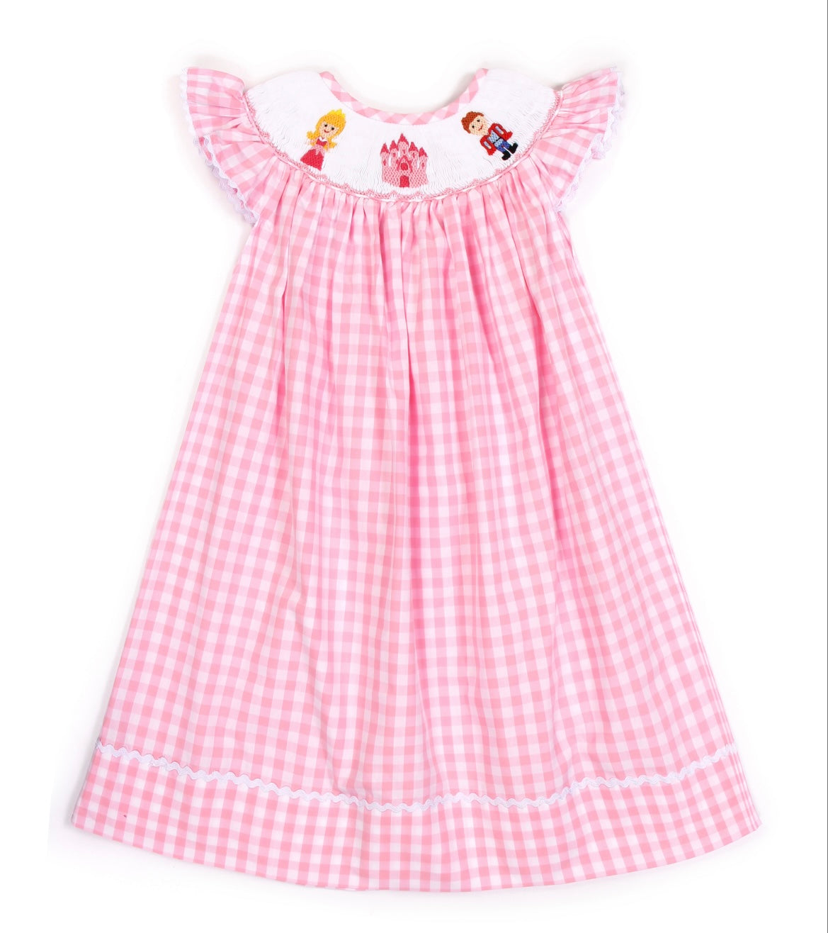 Smocked Princess Aurora Bishop Dress