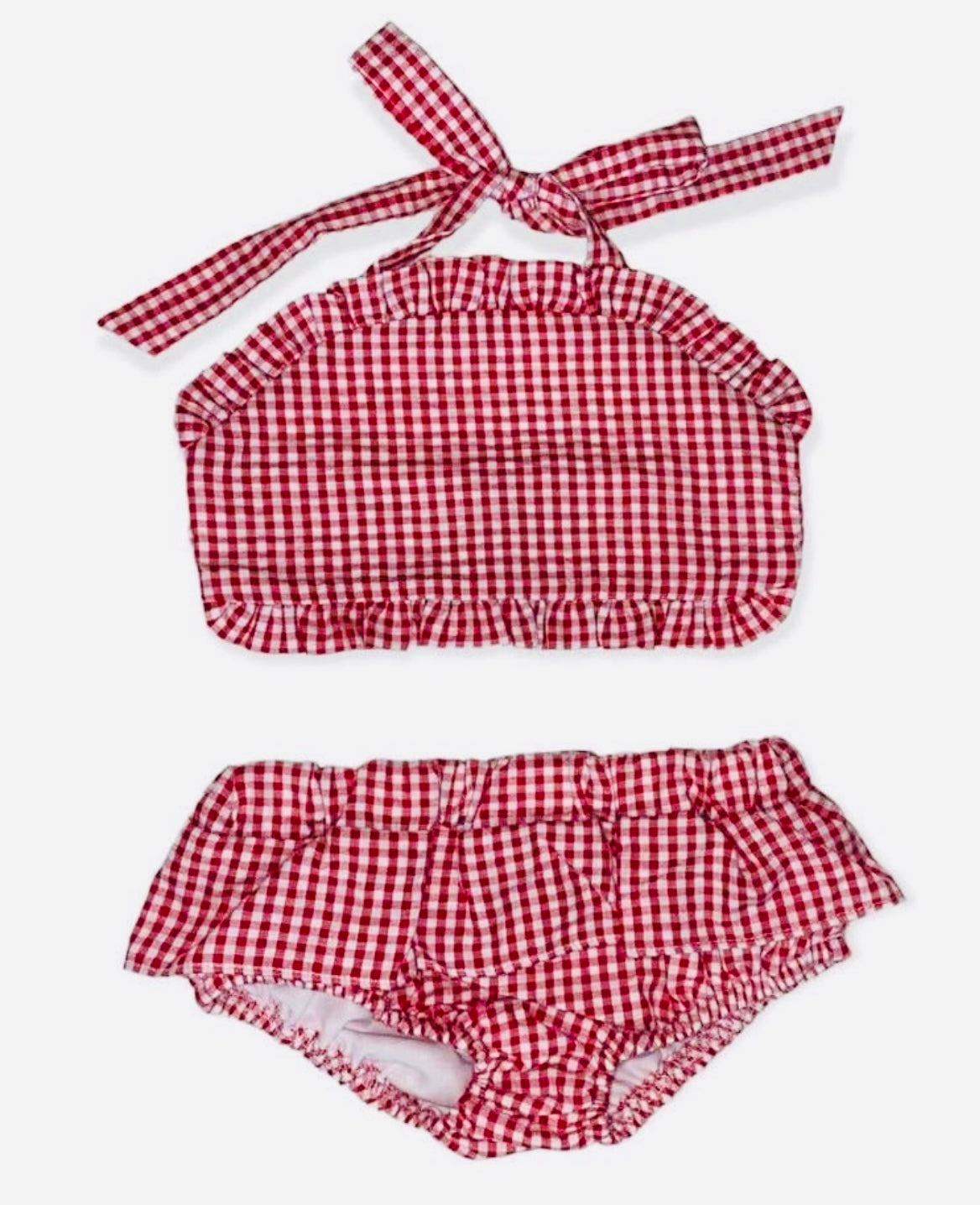 Red Gingham Bikini